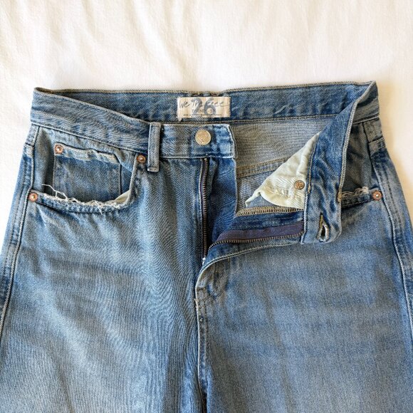 Free People x We The Free Straight Leg Jeans - Picture 4 of 10